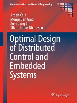 cover image of Optimal Design of Distributed Control and Embedded Systems
